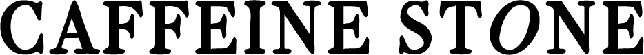 Caffeine Stone Logo